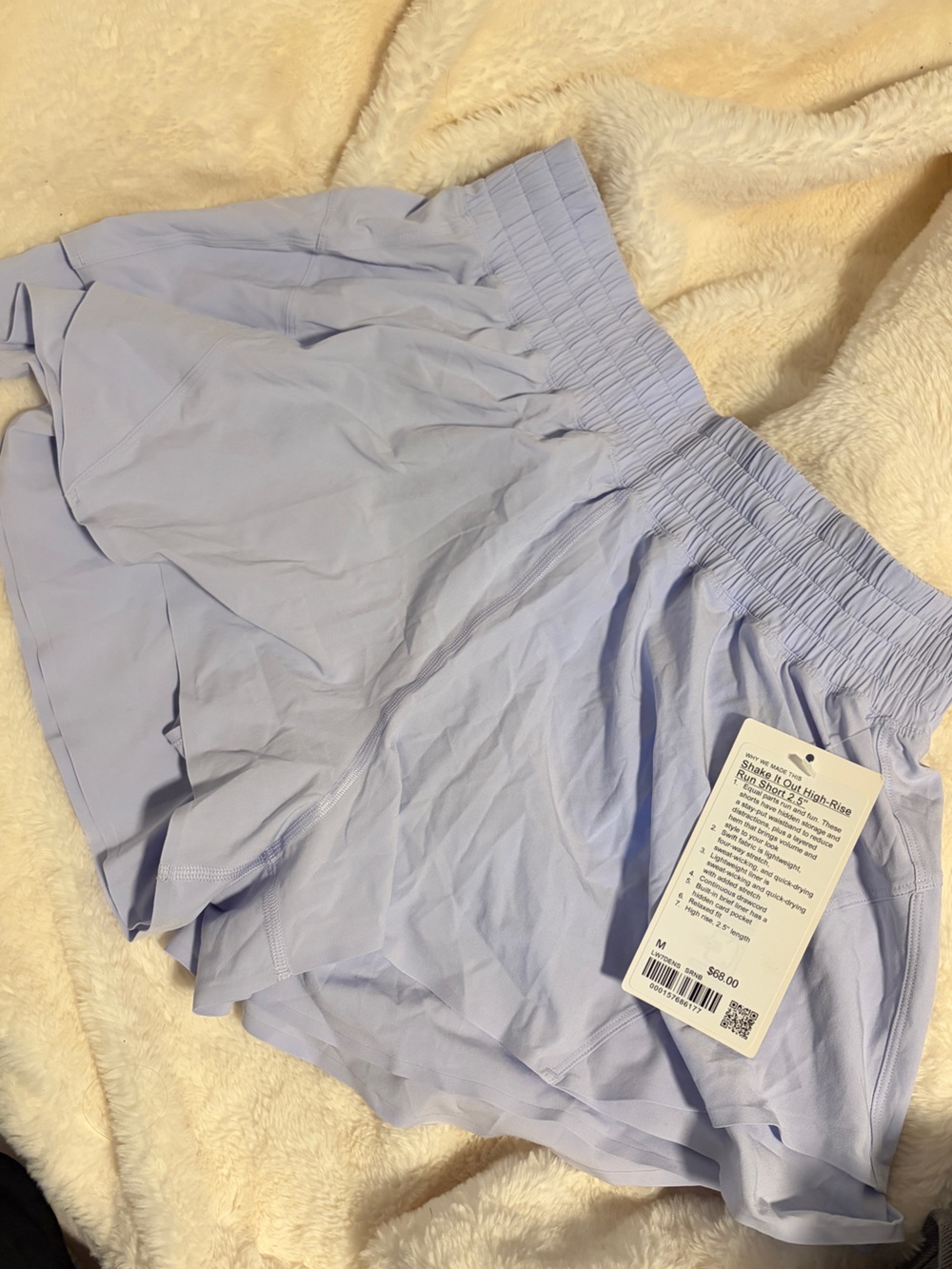 Lululemon Shake It Out High-Rise Run Short 2.5”